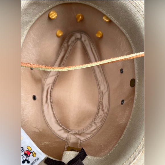 Walt Disney World Animal Kingdom Safari Hat Outback 5 Pins Sz S - Picture 7 of 9